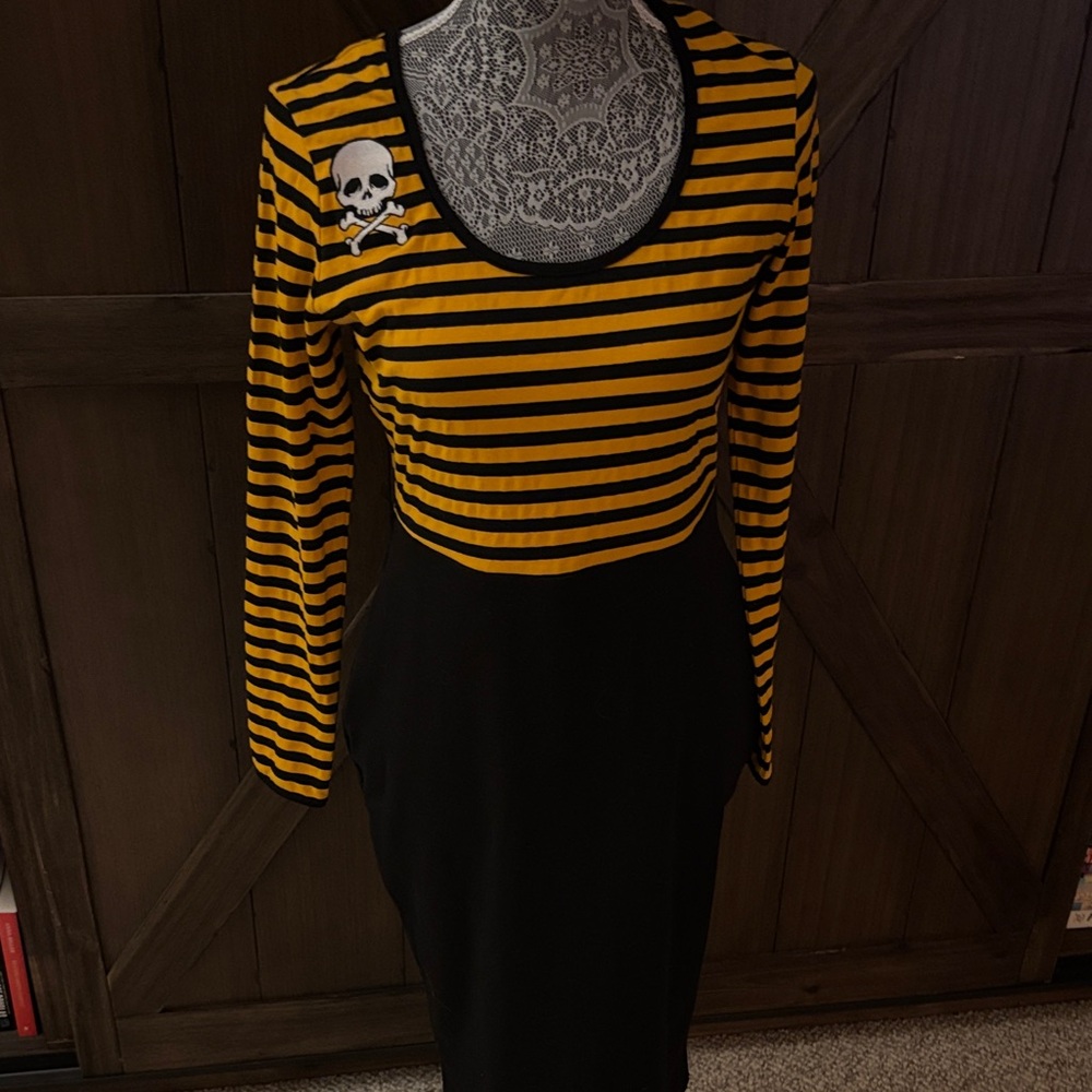 Deadly Dames Halloween body-con dress